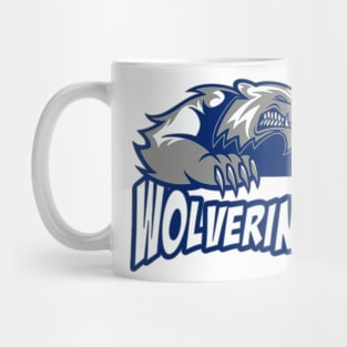 Wolverines Sports Logo Mug